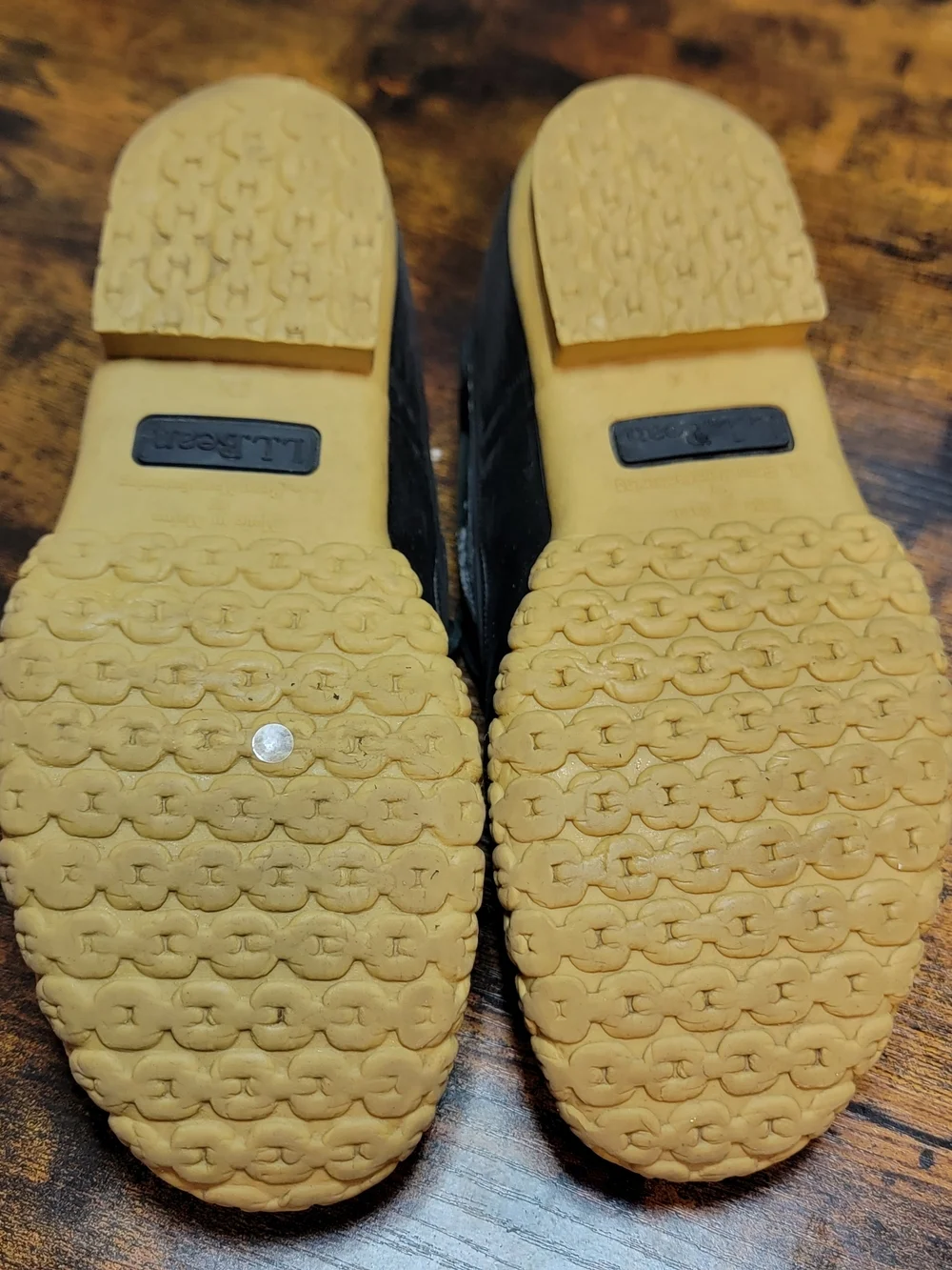 L.L. Bean-Bean Boots In Black And Tan